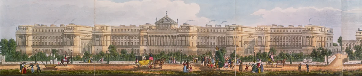 Cumberland Terrace, detail (detail)